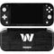 NFL Washington Commanders Black and White Nintendo Switch Lite Skin